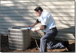 Top Notch Heating and Air Conditioning work van Top Notch Heating and Air Conditioning work van