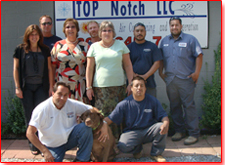Top Notch Heating and Air Conditioning staff